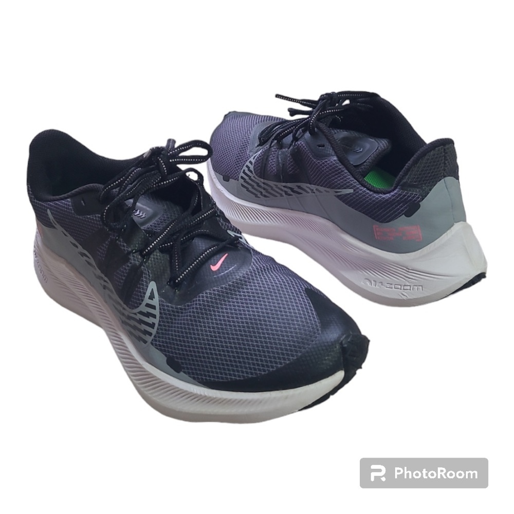 Nike Air Zoom Winflo 7 Shield Running Shoes Obsidian Mist Black Men's Size 10 - Picture 5 of 13